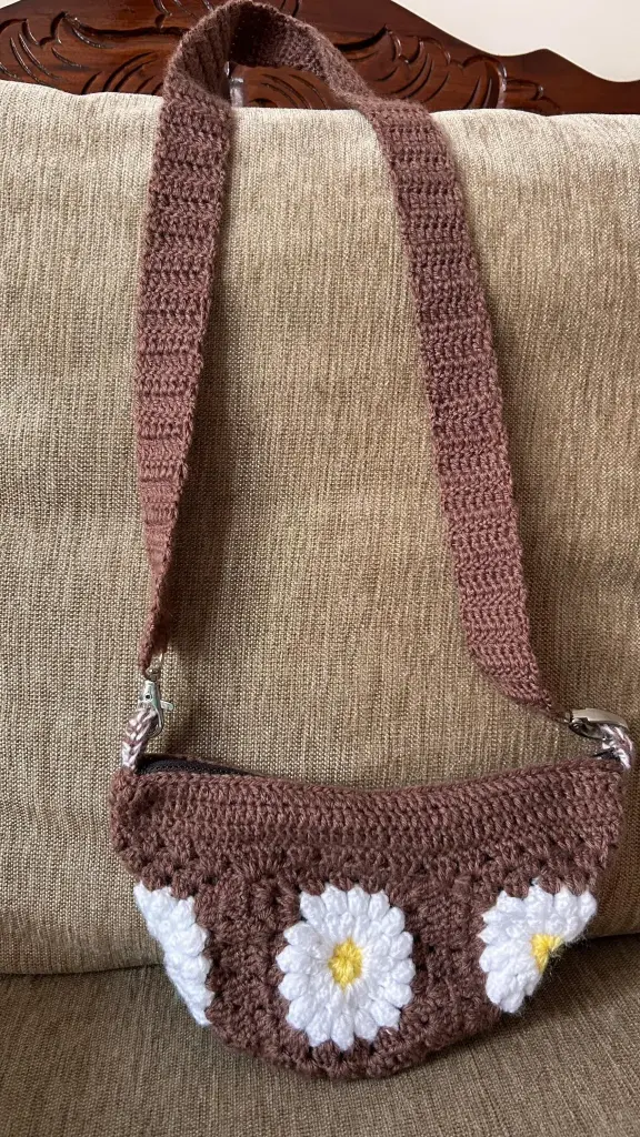 Crochet Cross Body Bag