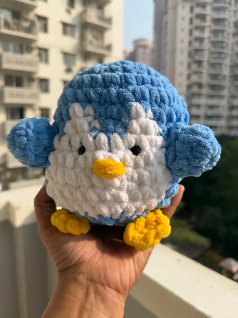 Crochet penguin plushies