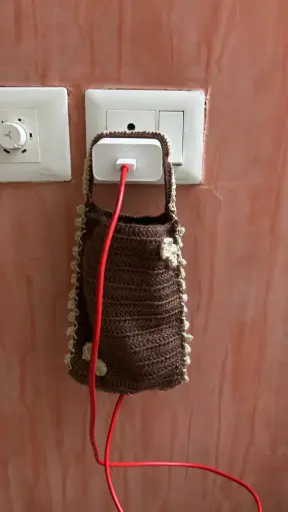 Mobile Phone Charging Pouch